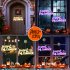 Led Halloween Window Lights With Hooks Battery Powered Indoor Window Hanging Lights For Halloween Window Decor  32 x 13 x 0 8cm  4 5v    Warm White   