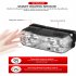 Led Headlamp Built in 1000 Ma Battery Type c Rechargeable Super Bright Adjustable Strong Light Tent Light black