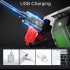 Led Headlamp Multifunctional Usb Rechargeable Zoom Sensor Strong Light Flashlight For Outdoor Camping Adventure T009 White ligh