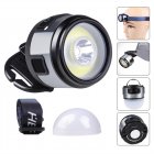 Led Headlamp Type-c Usb Charging Ipx4 Waterproof Multi-function Camping Light Work Light Flashlight With Hook 6550 headlight + USB cable