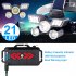 Led Headlamp Usb Rechargeable High Brightness Adjustable Angle Head Torch Work Lamp Flashlight
