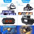 Led Headlamp Usb Rechargeable High Brightness Adjustable Angle Head Torch Work Lamp Flashlight