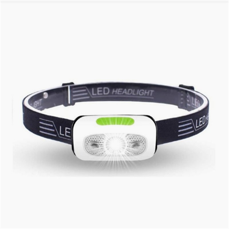 Led Headlight 500 Lumen Waterproof Usb Rechargeable Running Fishing Headlamp