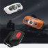 Led Headlight 500 Lumen Waterproof Usb Rechargeable Motion Sensor Running Fishing Headlamp with Infrared Sensor Orange