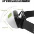 Led Headlight 500 Lumen Waterproof Usb Rechargeable Motion Sensor Running Fishing Headlamp with Infrared Sensor Orange
