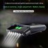 Led Headlight Rechargeable Super Bright Head mounted Clip On Cap Light Torch For Night Fishing Camping black