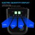 Led Headlight Rechargeable Super Bright Head mounted Clip On Cap Light Torch For Night Fishing Camping black