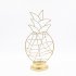 Led Hollow Decorative Lamps Ornament Night Light for Christmas Day Decoration Pineapple Shape