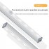 Led Human Body Sensor Night Light Stepless Dimming Charging Cabinet Porch Wardrobe Bedroom Lamps 210mm