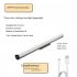 Led Infrared Wireless Night Light 3 Levels Adjustable Usb Rechargeable Eye Protection Remote Control Flashlight 297mm