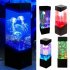 Led Jellyfish Night Light Aquarium Fish Trunk Multi colored Decorative Lamp Great Gift fish tank