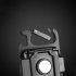 Led Keychain Light Portable Emergency Work Light Multifunctional Flashlight for Bottle Opener Camping Fishing Black
