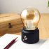 Led Light Bulb Retro Usb Rechargeable High Brightness Energy Saving Night Light Bedside Table Lamp gold