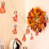 Led Light  Bulb  String Room Decoration For Halloween Thanksgiving Maple Leaf Shape Ornament