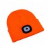 Led Light Knitted Hat With 3 Adjustable Brightness  USB Charging Port Warm Knit Beanie Hat  Round Top Rechargeable Headlamp Beanie For Men   Women  Teens bright