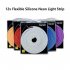 Led Light Strip 5m 2835 Low Voltage 12v Waterproof Silicone Flexible Neon Light Strip Outdoor Advertising Decoration Warm White
