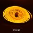 Led Light Strip 5m 2835 Low Voltage 12v Waterproof Silicone Flexible Neon Light Strip Outdoor Advertising Decoration Warm White