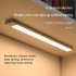 Led Light Strip Under Cabinet Lights With Rechargeable Battery 3 Switch Mode 3 Lighting Modes Cabinet Lighting For Bedroom Kitchen Wardrobe Black 30CM