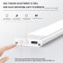 Led Light Strip Under Cabinet Lights With Rechargeable Battery 3 Switch Mode 3 Lighting Modes Cabinet Lighting For Bedroom Kitchen Wardrobe Black 30CM