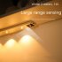 Led Light Strips 3 color Smart Human Body Sensor Adjustable Brightness Cabinet Corridor Bookcase Night Lights 20CM