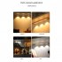 Led Light Strips 3 color Smart Human Body Sensor Adjustable Brightness Cabinet Corridor Bookcase Night Lights 20CM