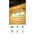 Led Light Strips 3 color Smart Human Body Sensor Adjustable Brightness Cabinet Corridor Bookcase Night Lights 20CM