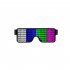 Led  Luminous  Glasses 8 Kinds Dynamic Patterns Usb Charging 3 Flashing Modes Bar Disco Christmas Party Light up Decorative Glasses Four colors