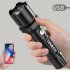 Led Mini Flashlight 3 Mode Home Portable Waterproof Usb Charging Long Battery Life Torch Power Bank Flashlight   USB data cable