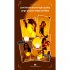 Led Mini Moon Sunset Light Dimmable Usb Charging Table Lamp Atmosphere Lamp Birthday Valentines Day Gift Three colors   dimming 1 4W