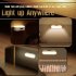 Led Motion Sensor Night Light Usb Rechargeable Magnetic Desk Lamp Table Lamp Bedroom Bedside Light plug In