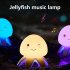 Led Music Light Usb Charging RC Dimming Colorful Touch Sensor Lamp Bedside Sleeping Night Light music model