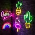 Led Neon Light Graffiti Wifi   Bluetooth compatible Strip Light 3 Meters Diy Modeling 16 Million Colors Ip68 Waterproof Bluetooth compatible version