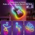 Led Neon Light Graffiti Wifi   Bluetooth compatible Strip Light 3 Meters Diy Modeling 16 Million Colors Ip68 Waterproof Bluetooth compatible version