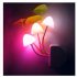 Led Night Light Built In Sensitive Light Sensor Creative Water Plants Lotus Leaf Light Control Lamp US plug