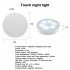 Led Night Light Dimming Usb Rechargeable Energy Saving Pir Motion Sensor Magnetic Wall Light For Corridor Wardrobe c0138 Square 0 5W
