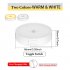 Led Night Light Intelligent Human Body Induction Bedside Lamp Usb Rechargeable Warm White