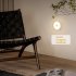 Led Night Light Intelligent Human Body Induction Bedside Lamp Usb Rechargeable Warm White