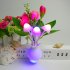 Led Night Light Luminous Colorful Flower Lamp Intelligent Light Control For Home Bedroom Decoration  us Plug  US plug