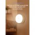 Led Night Light Portable Rechargeable Motion Sensor Lamp Household Smart Magnetic Body Induction Lamp yellow light