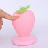 Led Night Light Strawberry Shape Usb Rechargeable Eye Protection Decorative Table Lamp For Bedroom Decor pink