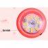 Led Night Light Strawberry Shape Usb Rechargeable Eye Protection Decorative Table Lamp For Bedroom Decor red