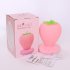 Led Night Light Strawberry Shape Usb Rechargeable Eye Protection Decorative Table Lamp For Bedroom Decor red