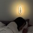 Led Night Light USB Charging Body Motion Sensor Induction Lamp for Corridor Cabinet Bedside Orange