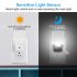 Led Night Light with Auto Dusk To Dawn Sensor Eye Protective Energy Saving Plug In Lamp EU Plug