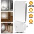 Led Night Light with Auto Dusk To Dawn Sensor Eye Protective Energy Saving Plug In Lamp US Plug