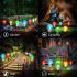 Led Outdoor Solar Lights Mushroom Shape Luminous String Lamp for Lawn Garden Patio Street Decoration