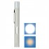 Led Pen Light 2 Lighting Modes Multifunctional Lightweight Stainless Steel Flashlight Torch With Metal Clip Black