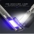 Led Pen Light Portable Type c Rechargeable UV Purple Lamps Flashlight Black
