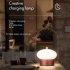 Led Portable Camping Atmosphere Light Charging Decorative Table Lamp Led Eye Protection Reading Light Gray