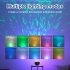 Led Projection Lamp 10 Mode Colorful Romantic Starry Sky Projector Lights Usb Music Player Night Light white